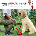 Tuff Pupper Heavy Duty Waterproof Dog Collar for Small, Medium & Large Dogs