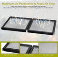 Terrarium Screen Cover Reptile Tank ScreenTop Lid for 10 Gallon Aquarium