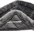 MidWest Homes for Pets QuietTime XXS Dog Bed - Gray Faux Fur Bolster, Ultra-Soft and Machine Washable, Fits 18-Inch Crat