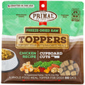 Primal Dog Food Toppers & Cat Food Toppers, Cupboard Cuts, Grain Free Meal Mixers with Probiotics, Raw Freeze Dried Dog Treats & Cat Treats, Great for Training (Chicken, 3.5 oz)