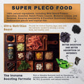 Ultra Fresh Algae Wafers Pleco Food, Spirulina & Algae, Sword Prawns, Balanced Diet, Color Enhancing, All Natural Ingred