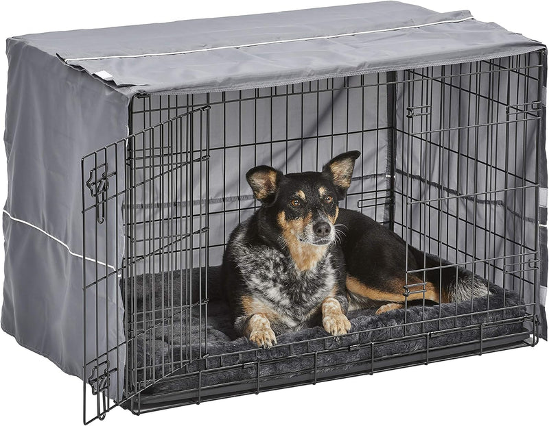 New World Dog Crate Comfort Kit by, Matching Dog Crate Cover & Dog Bed to Make Your Dogs Crate Their Home, Compatible wi