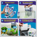 KloudAway Freshwater Aquarium Water Clarifier - Clears Cloudy Water, Water Clarifier for Fish Tank, Made in USA, Aquatic