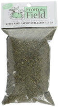 from The Field | Fine Ground Stalkless Catnip | Premium USA-Grown Catnip for Toys & Playtime | Fresh, Potent, Non-Toxic, Eco-Friendly | Safe for Kittens & Cats | Resealable 1.5 Oz Bag
