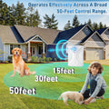 Nupec Ultrasonic Anti Barking Device, 3 Adjustable Modes Bark Control Box, 50FT Long Range Dog Barking Deterrent, Outdoo
