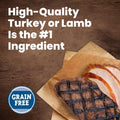 Blue Buffalo Delectables Variety Pack Natural Wet Dog Food Topper (Savory Lamb & Tender Turkey) Tender Cuts in Gravy with Natural Ingredients, Vitamins & Minerals, 3-oz. Each (12 Pouches)