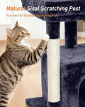 23.6" Cat Tree for Large Cat, 19 * 15.8 in Large Perch