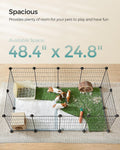 SONGMICS Pet Playpen, Small Animal Cage
