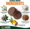 Hemp Calming Chews for Dogs - 170 Dog Calming Chews - Anxiety Relief Treats - Advanced Stress Relief Supplement, Separation Aid, Barking, Fireworks, Melatonin - Hip & Joint Support - Made in USA