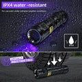 DARKBEAM UV Flashlight 365nm Filtered Black Light Woods Lamps 20W 3 LEDs