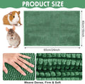 Amylove 4 Pcs Guinea Pig Cage Liner, 16 x 24 Inch, Dark Green