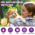 4 Pack Cats Flea & Tick Collars Long-Lasting Waterproof Collar