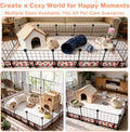 Guinea Pig Cage Liner，Washable Waterproof Oxford Cloth Cage Liners for Small Animals,Hamster Chinchilla Hedgehog Rabbit 
