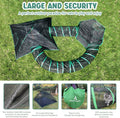 Pawtenda 4-in-1 Cat Tent & Enclosure Outdoor, Foldable Playpen with Tunnels