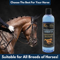 E3 Veterinary Strength Liniment Gel for Sore Muscle & Joint Relief - Reduces Pain & Swelling - Horse Liniment for Humans