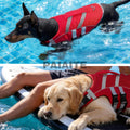 Reflective Dog Life Jacket Ripstop High Buoyancy Swim Vest Red S