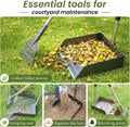 T2Y Pooper Scooper for Large Dogs, Rake & Spade & Extra Large Tray Set