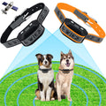 WIEZ GPS Wireless Dog Fence, Electric Dog Fence for Outdoor, Range 65-3281ft, Adjustable Warning Strength, Rechargeable, Pet Containment System, Harmless and Suitable for Most of Dogs(2 Collars)