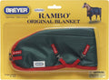 Breyer Traditional Rambo Blanket, Green/Red (1:9 Scale)