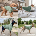 Tuff Pupper Dog Hoodie | Premium Quality Insulated Fabric | Ultra Soft Interior for Superior Comfort | Elastic Cuffs & D