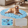 Dog Cooling Mat, Patented Gel Cooling Dog Bed, Non-Slip Waterproof Gel Cooling Pad for Small Dogs, Pet Cooling Mat for Indoors Outdoors, Crate Kennel Car Travel 16"x23.6"