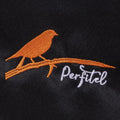 Perfitel Small Bird Cage Cover(Black) Good Night Black-Out Cover for Birdcage with Roof Top Durable Breathable Washable Material (cage is not Included) (18.9" L x 15" W x 25.6" H, L Shape)
