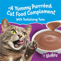 Purina Friskies Pureed Cat Food Topper, Lil’ Shakes With Tantalizing Tuna Lickable Cat Treats - (Pack of 16) 1.55 oz. Pouches