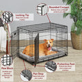 LifeStages by MidWest 36-Inch Double Door Crate, M-L Breeds, 41-70 lbs