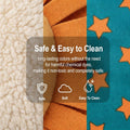Squeaky Stuffed Dog Toy Small, No-Stuffing Crinkle Paper Dog Toy