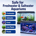 Fish Medication, for Freshwater & Saltwater Gram, Supports Fish Wellness & Healthy-Looking, 25g