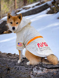 ChoChoCho NASA Raincoats, Reflective Rain Jacket Waterproof, Dog Costume, Cat Puppy Stylish Streetwear Outfit for Dogs (