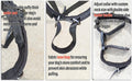 No-Pull Dog Headcollar – Stops Sudden & Constant Pulling on the Leash, Gentle & Effective Training Collar for Large & Sm