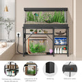 Keelian 55-75 Gallon Fish Tank Stand With Power Outlets for Aquarium Stand