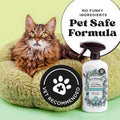 Pet-Pourri Pawsitively Fresh Pet Odor Freshener Bundle - 16 Fl Oz Air + Fabric Spray, 7.5 Oz Candle Jasmine, Fresh Air and Pear