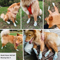 HeavenEye Disposable Dog Socks Waterproof, Dog Paw Protectors Prevent Licking, 20pcs Boots Cover &3pcs Paw Bandage, Ligh
