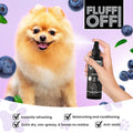Girl With The Dogs FLUFF OFF Pet Scent (Blueberry Bubblegum) 8 Oz - for Cats and Dogs - Made in USA