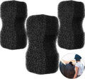 Eaasty 3 Pcs Horse Groomer Sponge Scrubber Massager Horse Grooming Brush Kit Supplies Large Soft Care for Cleaning Washi