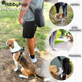 RibbyPup Waterproof Dog Walking Bag With Universal Water Bottle Holder, Built-In Poop Bag Dispenser, Unisex Cross Body T
