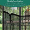 2 Pack Bird Cage Seed Catcher Guard, Adjustable Bird Cage Mesh Net Cover