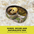 Zilla Rock Lair Naturalistic Hide for Snakes and Lizards, Medium