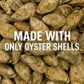 KorGourmetta | Oyster Shell Flour 1lb – Finely Ground Calcium Material for Chickens, Ducks, Birds, Reptiles, Amphibians, and More – Crushed Oyster Shell Alternative | 굴껍질가루 (1lb)