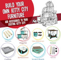 Kitty City Claw Indoor and Outdoor Mega Kit Cat Furniture, Cat Sleeper, Outdoor Kennel