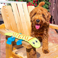 Outward Hound Fire Biterz Lizard Tough Chew Dog Toy, Plush & Squeaky, 24"