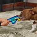 Outward Hound Durablez Minis Tough Chew Plush Squeaky Dog Toy, Pig, 6.8"