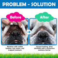 Squishface Wrinkle Paste - Bulldog, French Bulldog, Pug, English Bulldog – Cleans Wrinkles, Tear Stain, Tail Pockets, and Paws – Anti-Itch Tear Stain Remover & Bulldog Wrinkle Cream, 2 Oz.