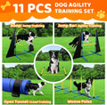 POPMOON Agility Training Equipment for Dogs, 11 Pcs Dog Agility Equipment