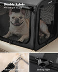 Dog Car Carrier Light Weight 24×17.7×20.5in, Foldable Dog Carrier
