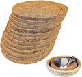 12PCS Pigeon Nest Pads Coconut Fiber Bird Nesting Material for Chicken