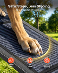 VEVOR Dog Ramp for Cars, 71" L x 17" W, Folding Pet Ramps for Medium & Large Dogs up to 250lbs, Pet Stair Ramp with Non-
