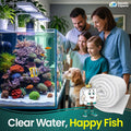 Aquatic Experts Aquarium Filter Floss for Fish Tank Filters - FilterFirst Aquarium Filter Pad - Media Roll for Crystal C